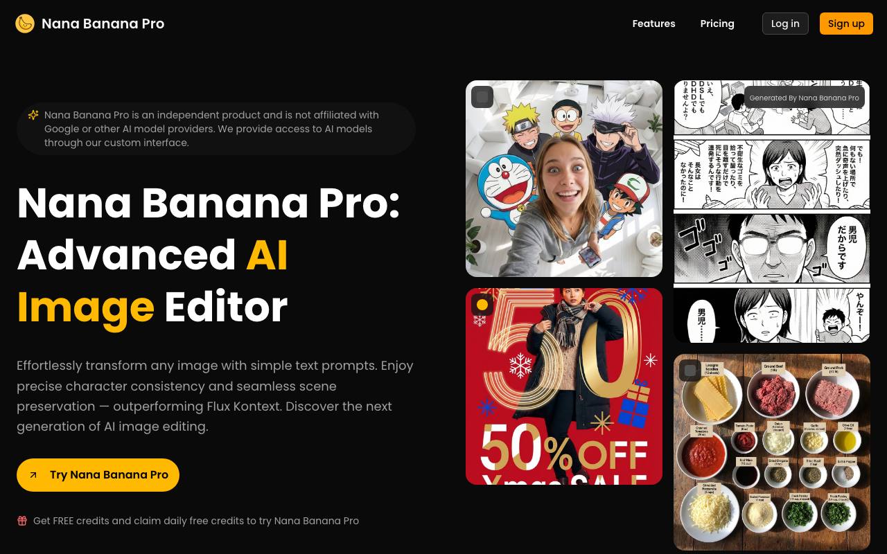 Nano Banana Pro screenshot