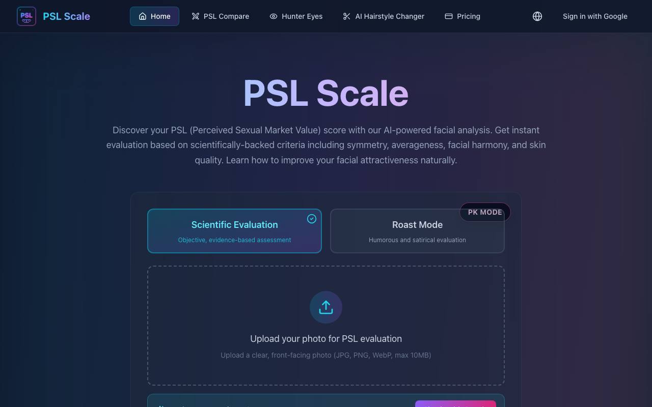 PSL Scale screenshot
