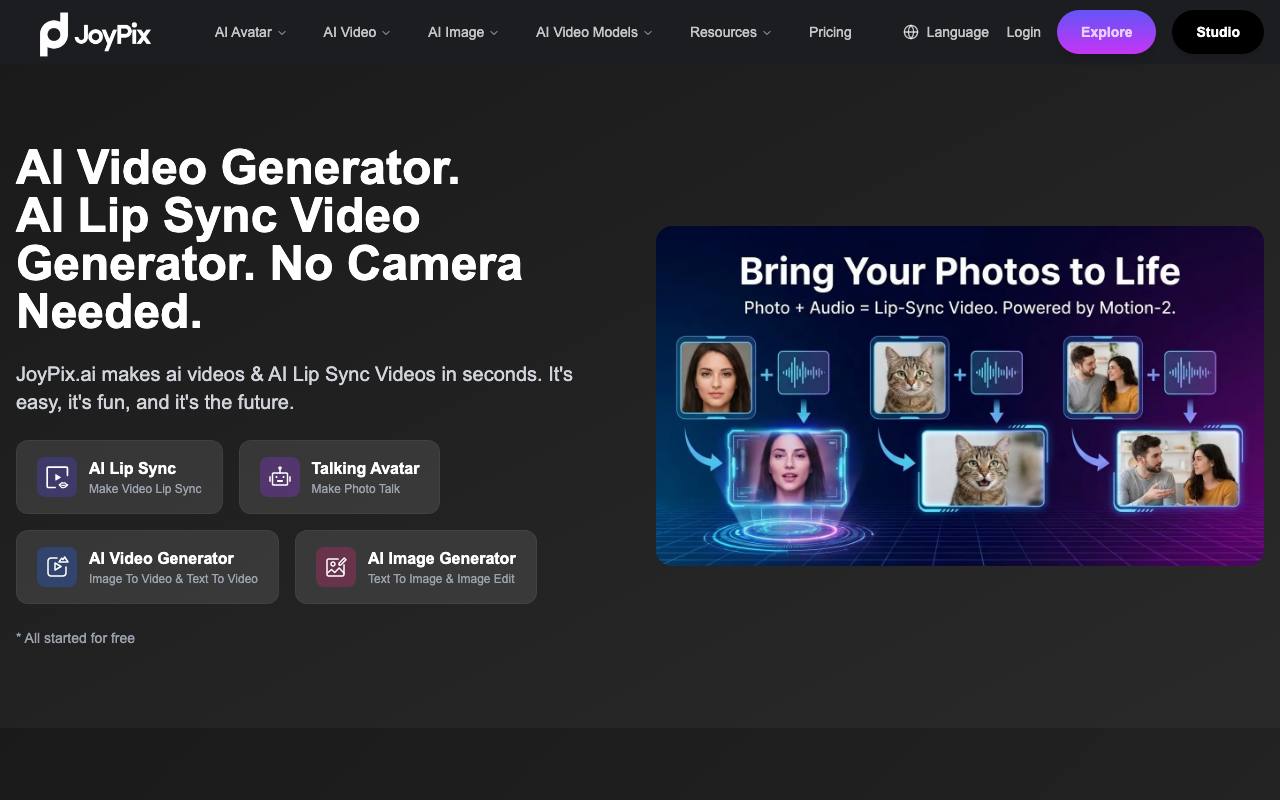 JoyPix AI screenshot