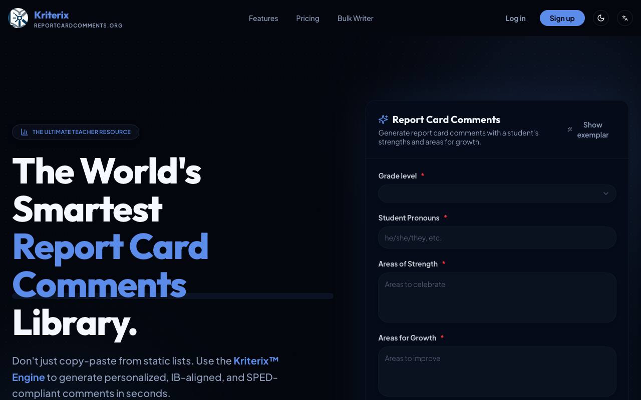 Kriterix screenshot
