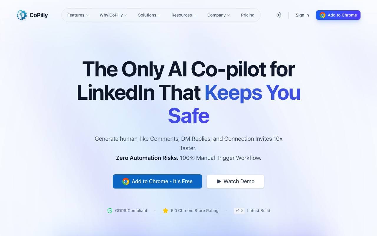 CoPilly screenshot