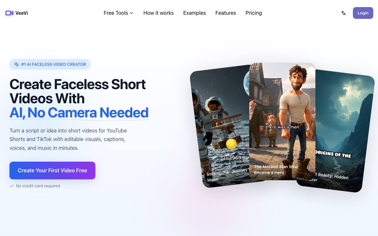 FacelessVideos screenshot