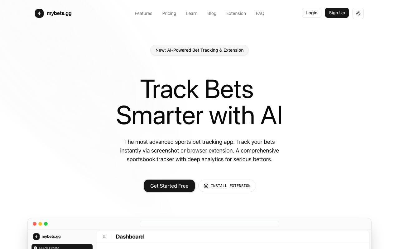 Mybets screenshot