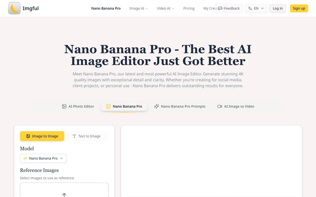 Imgful AI Photo Editor screenshot