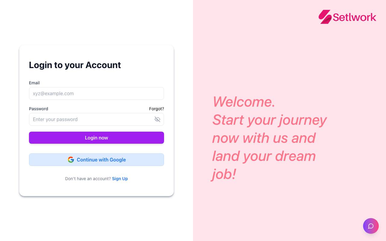 Setlwork screenshot