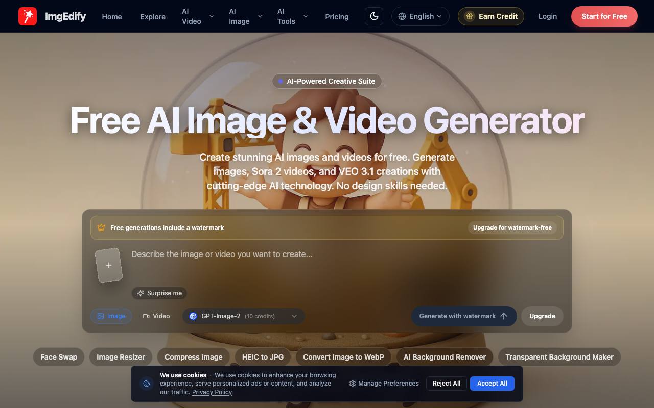 ImgEdify screenshot