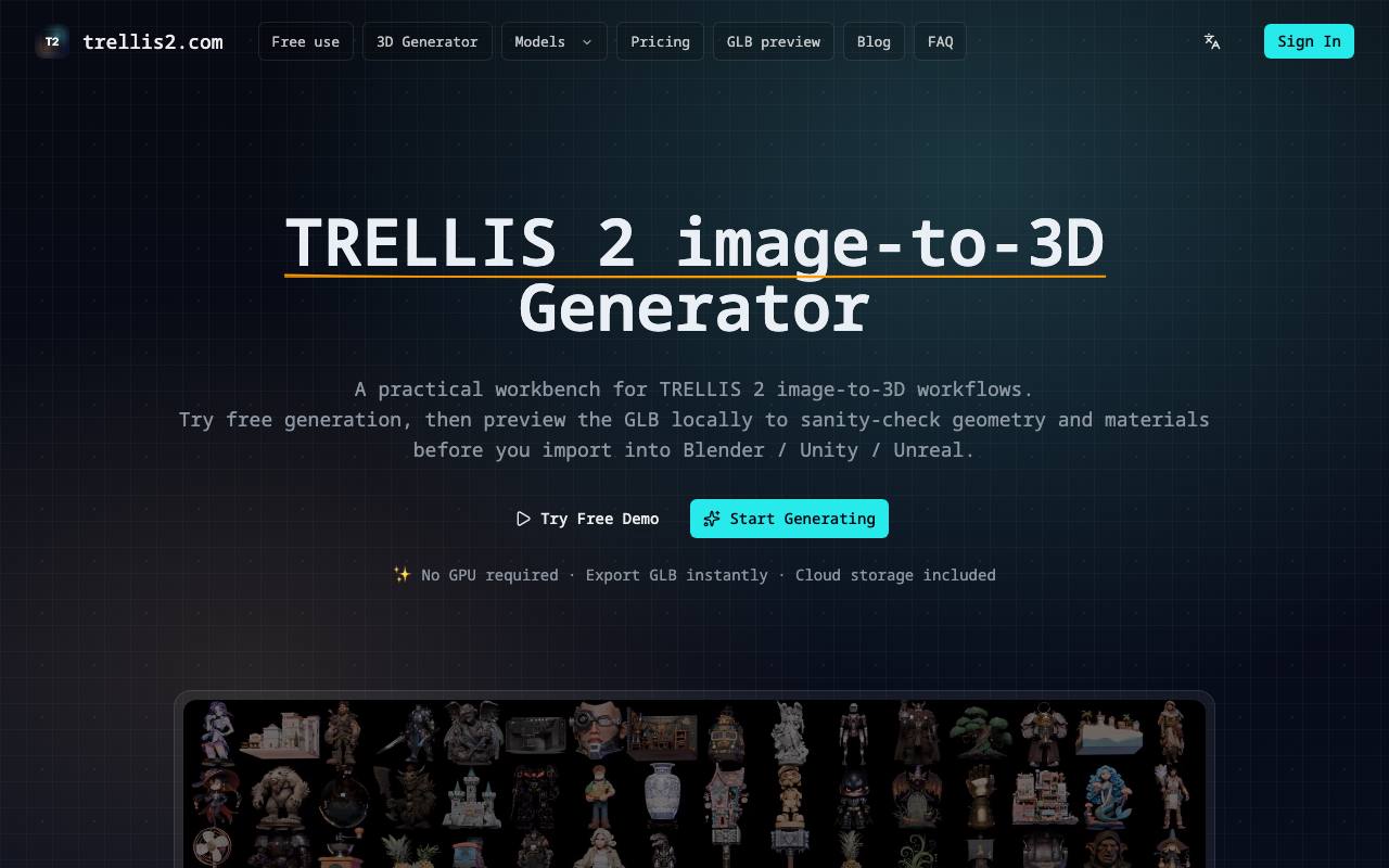 Trellis2 screenshot