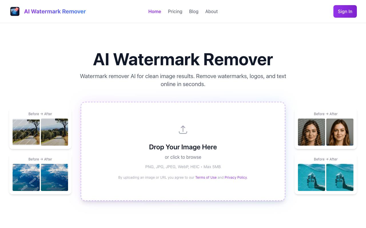 Ai Watermark Remover screenshot
