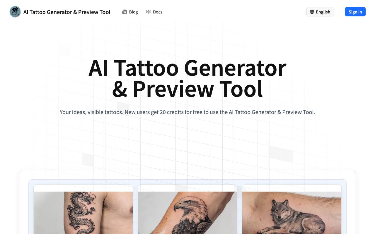 tattoogen.net screenshot