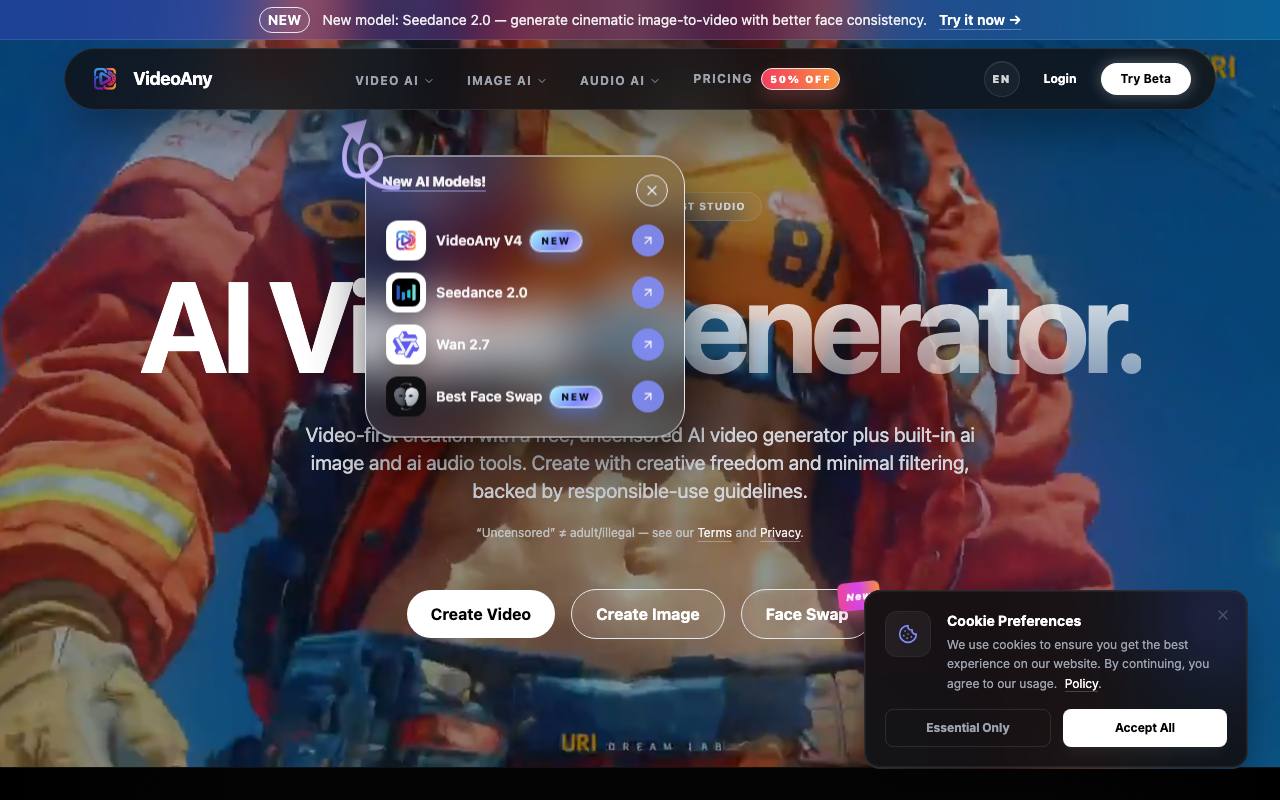 VideoAny screenshot