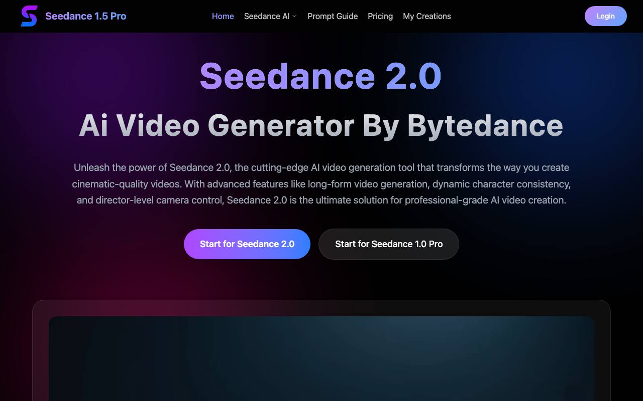 Seedance 1.5 Pro Ai Video Generator screenshot