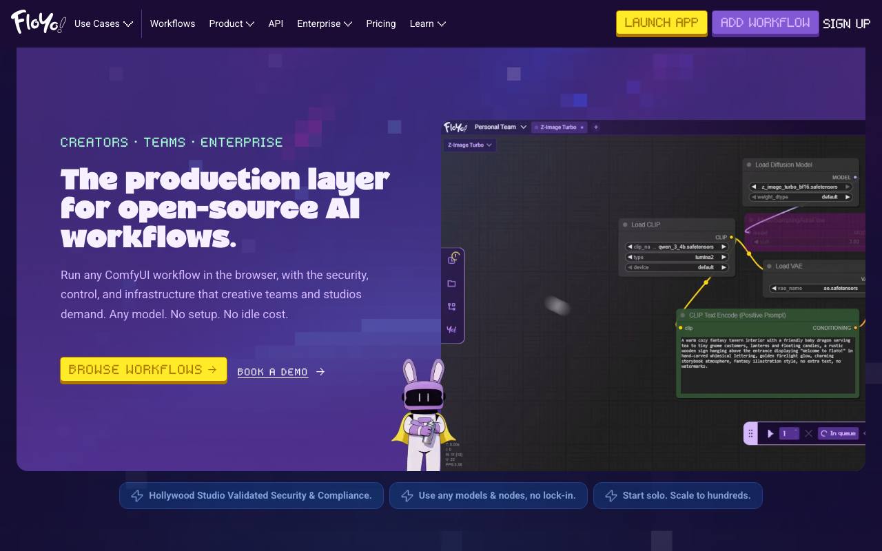 Floyo AI screenshot