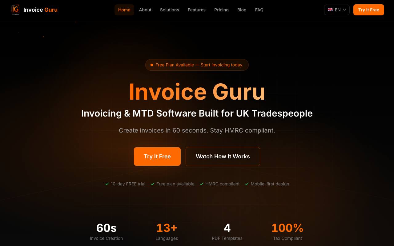 Invoice Guru screenshot