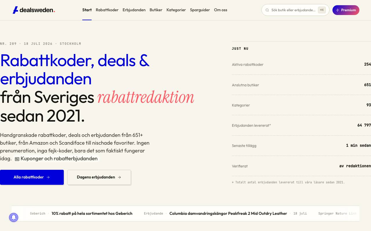 A Deal Sweden AB screenshot