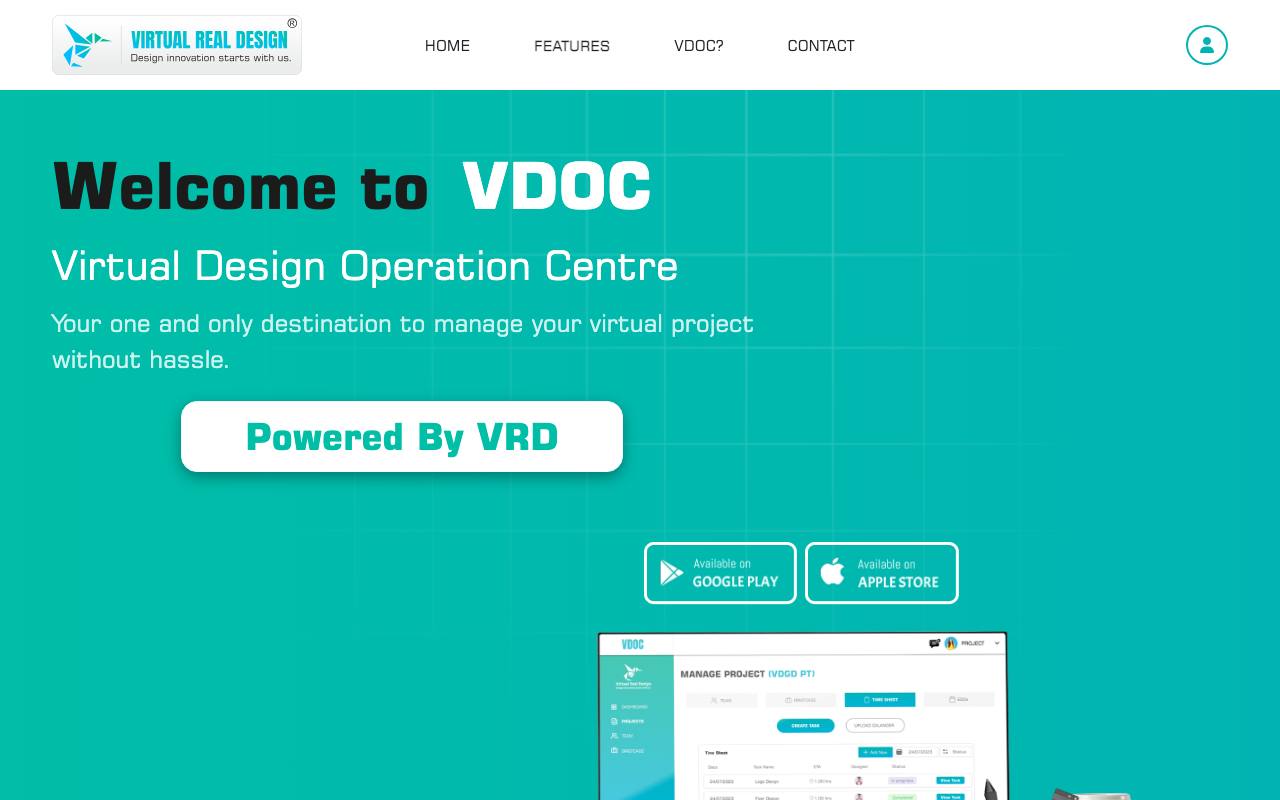 VDOC ( Virtual Design Operation Centre) screenshot