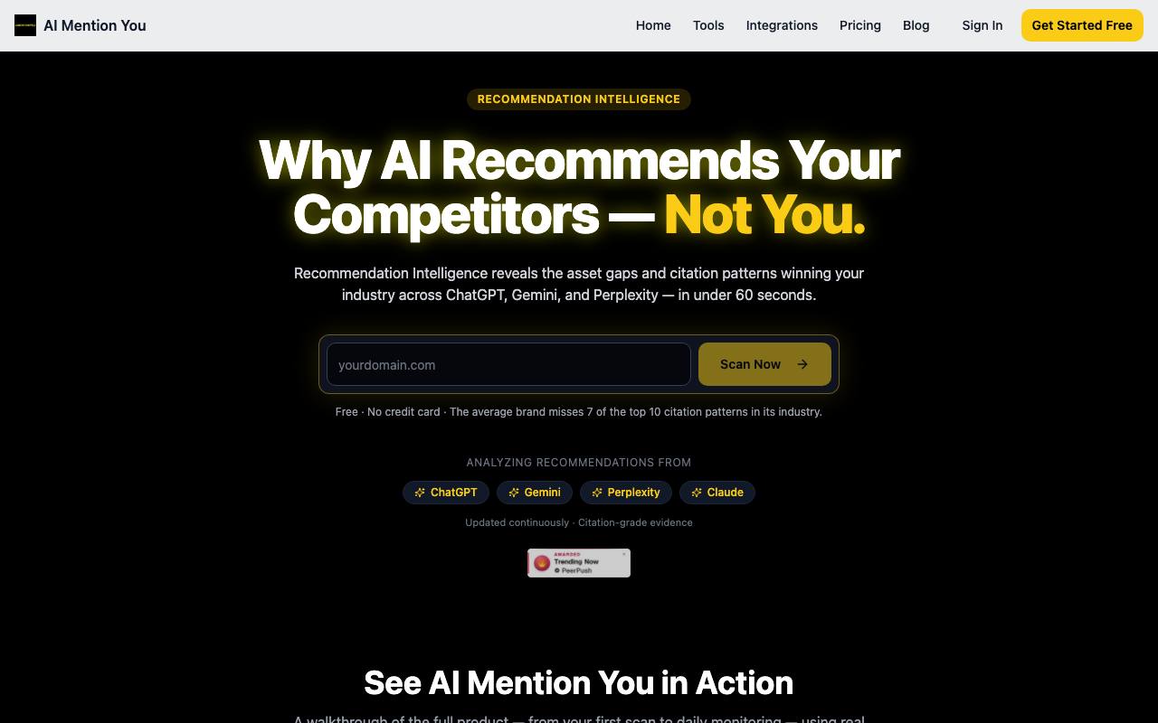 aimentionyou.com screenshot