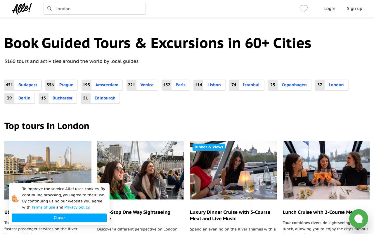 Alle Travel screenshot