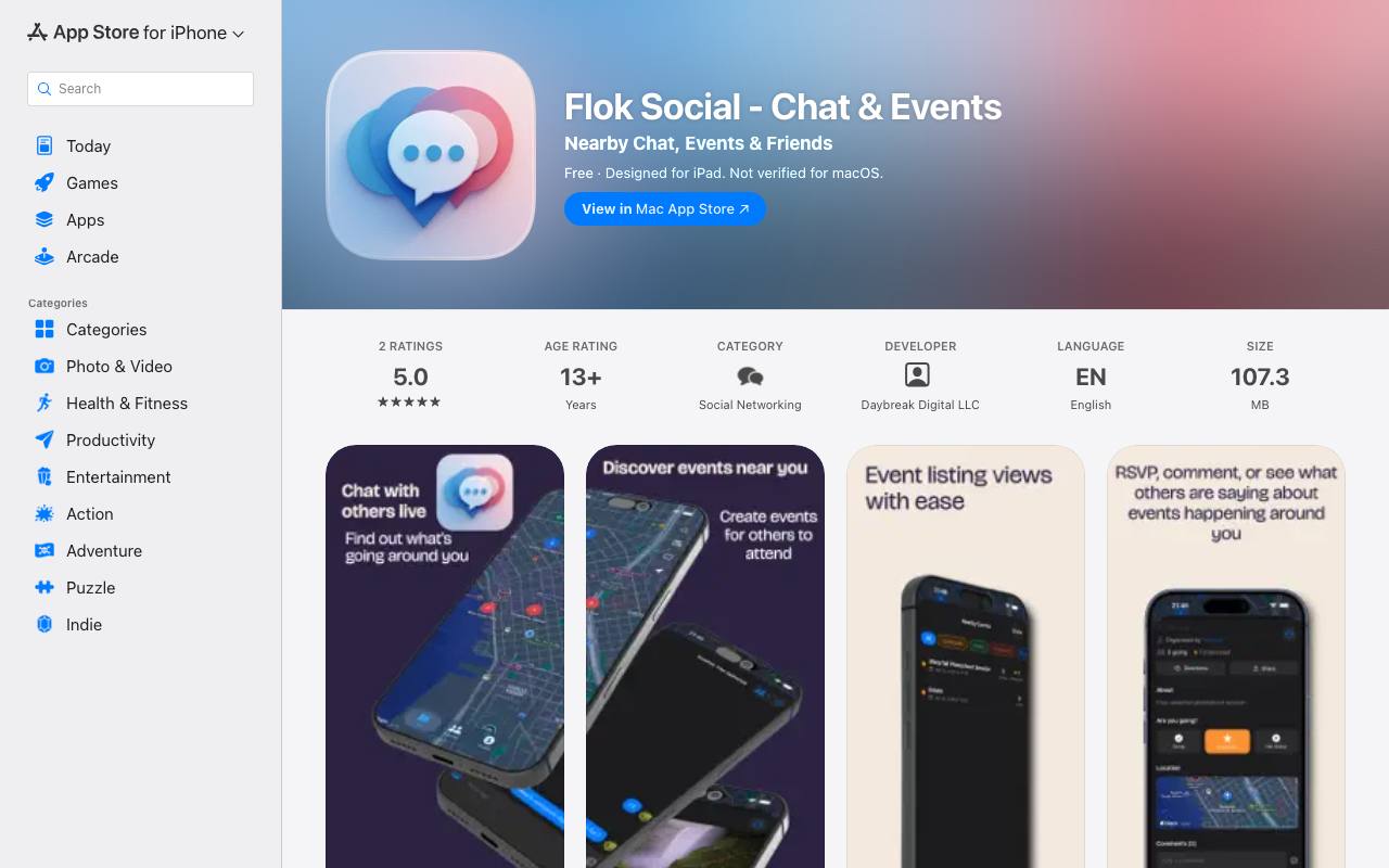Flok Social screenshot