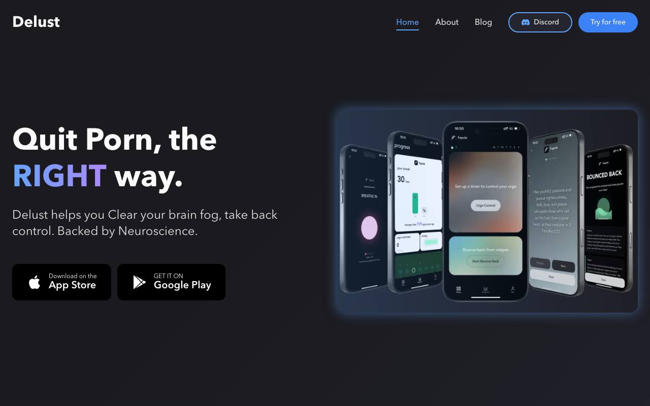 Delust-Quit Addiction screenshot