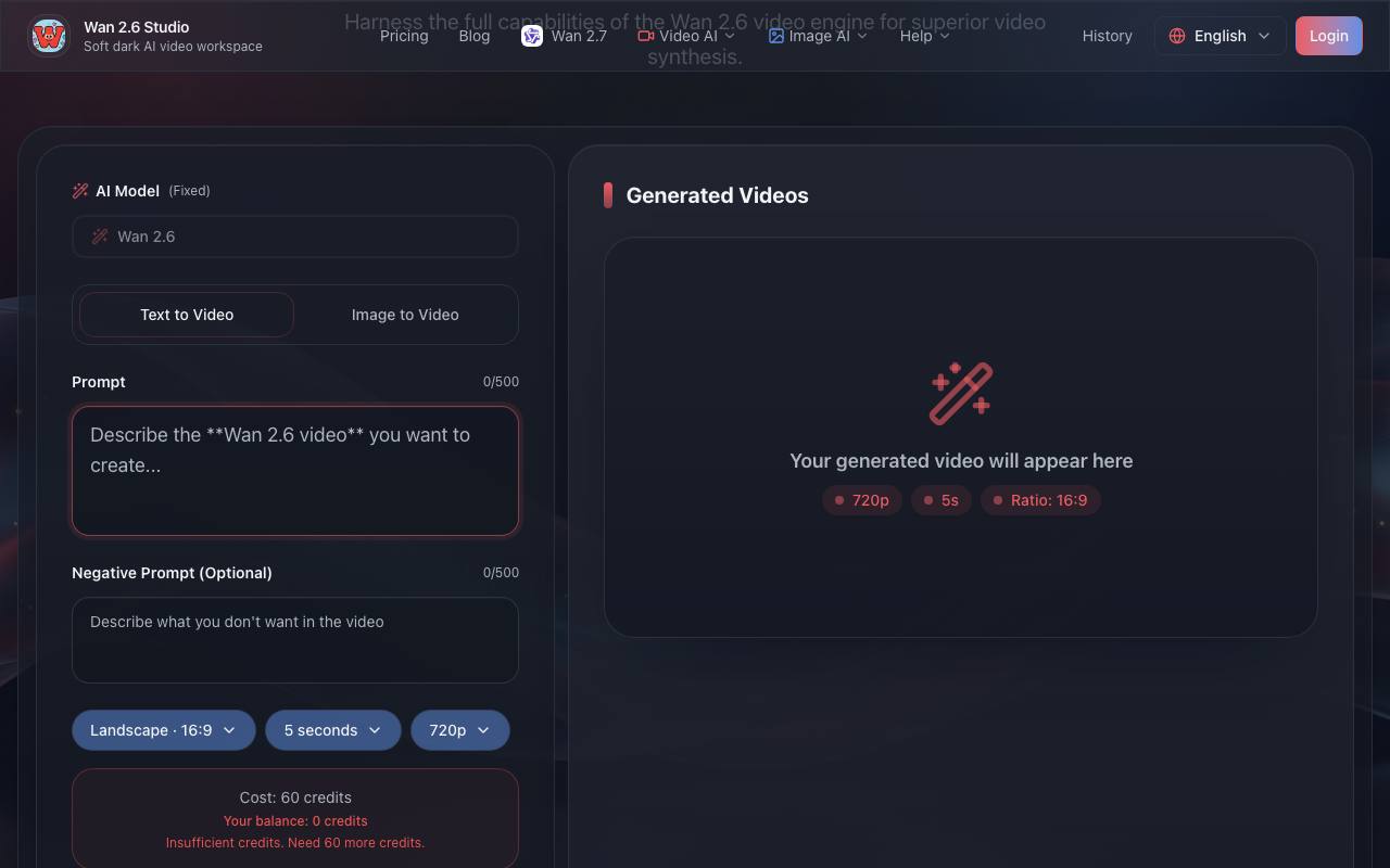 Wan 2.6 screenshot
