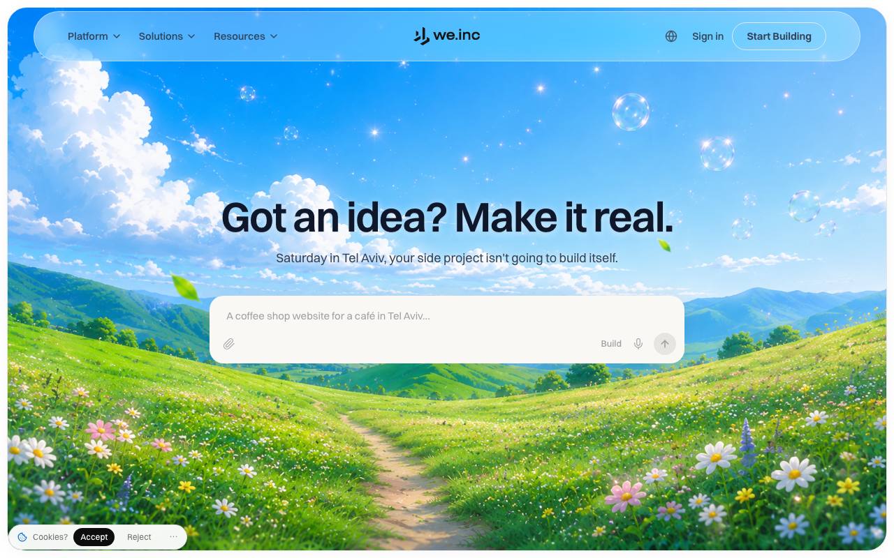 WeInc screenshot