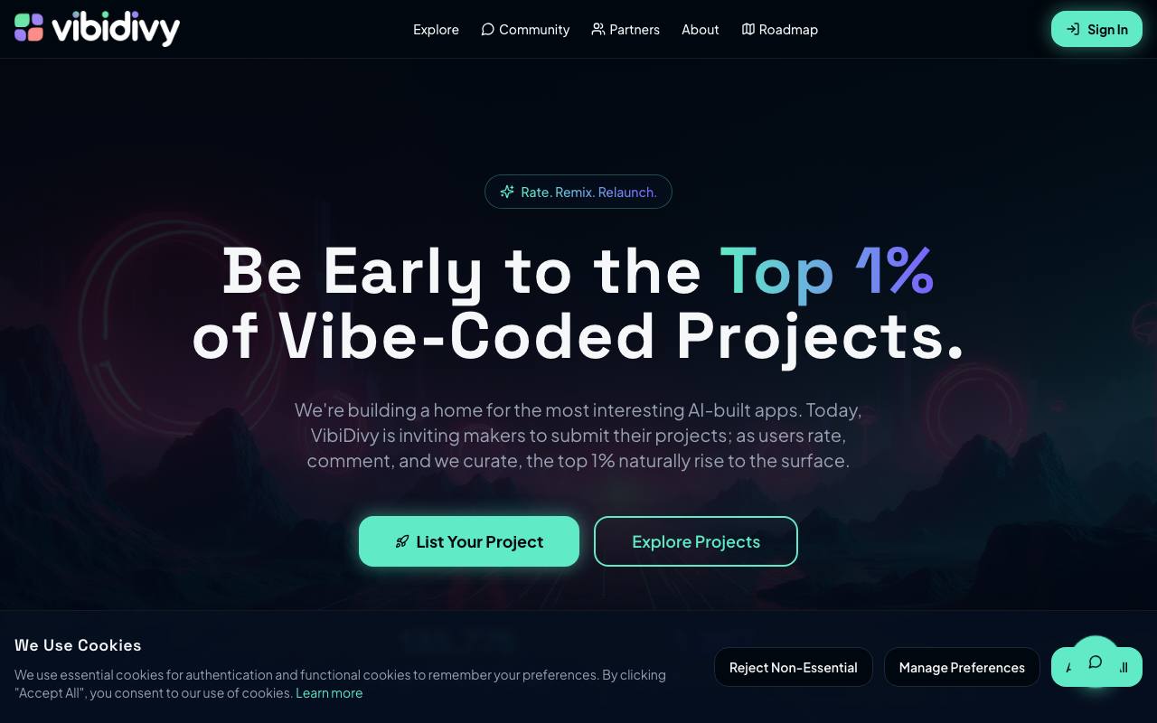 VibiDivy screenshot