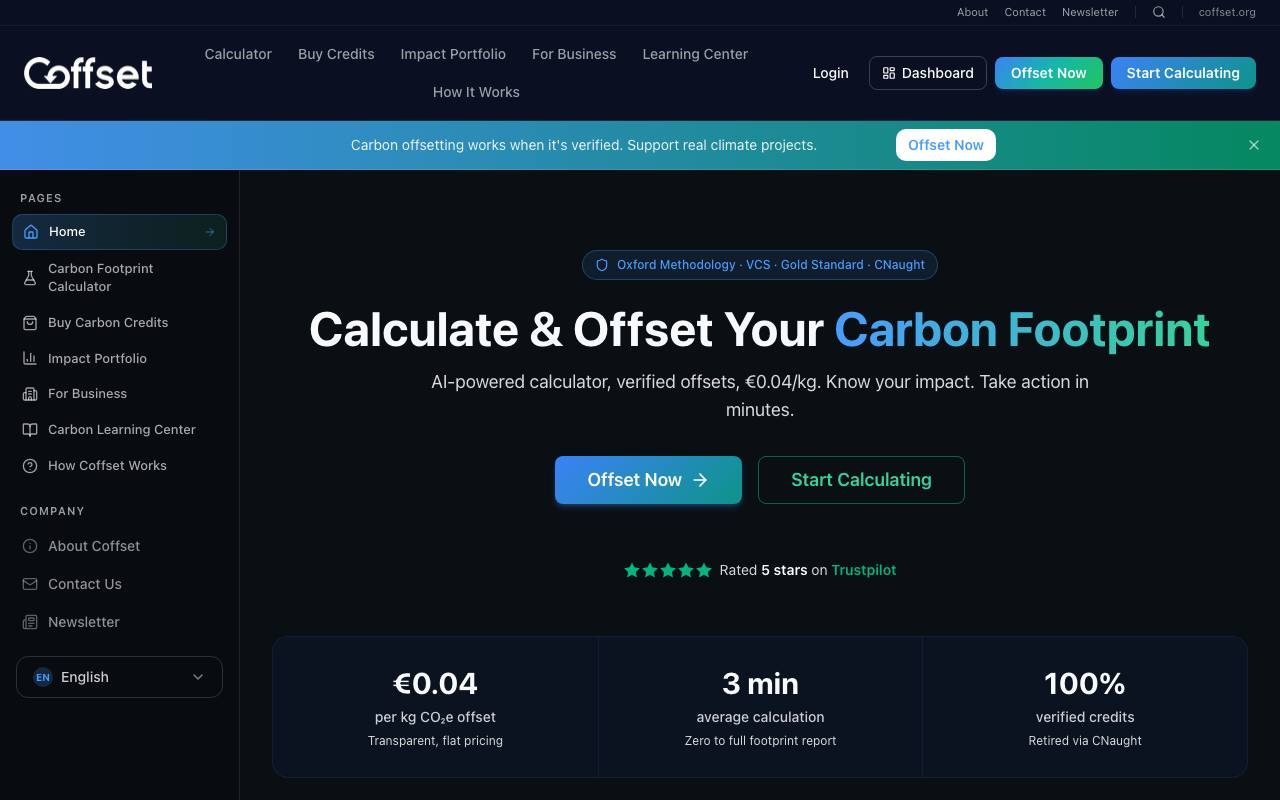 Coffset screenshot