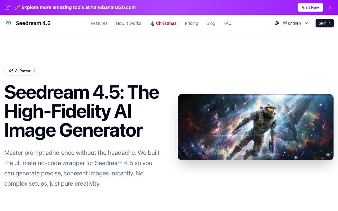 Seedream 4.5 screenshot