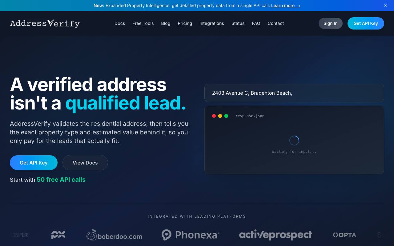 AddressVerify screenshot