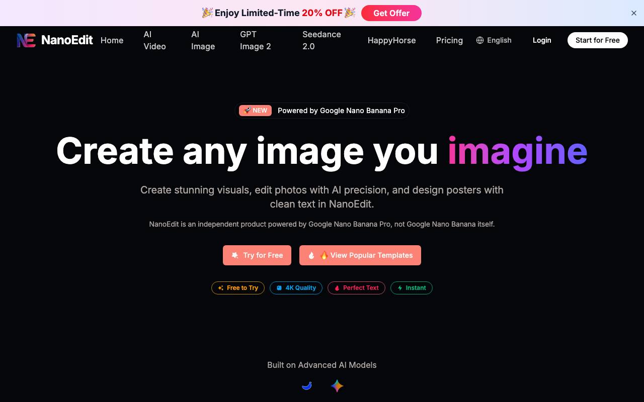 NanoEdit screenshot