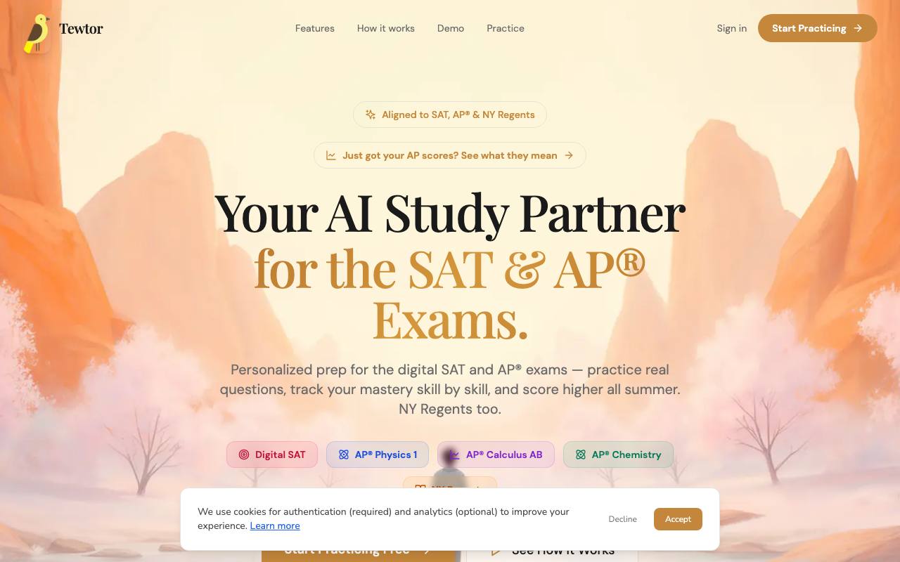 Tewtor screenshot