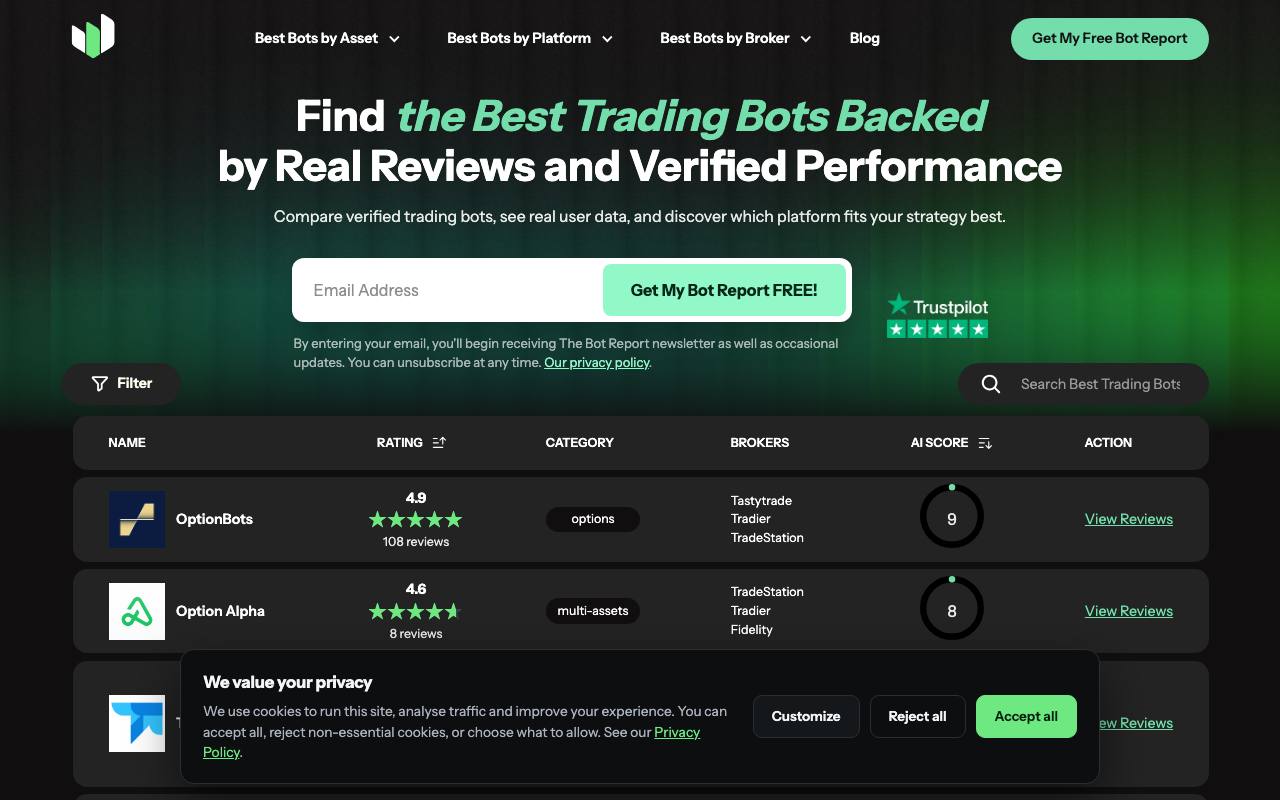 Trading Bot Experts screenshot
