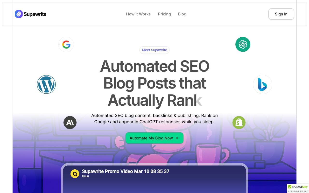 Supawrite screenshot