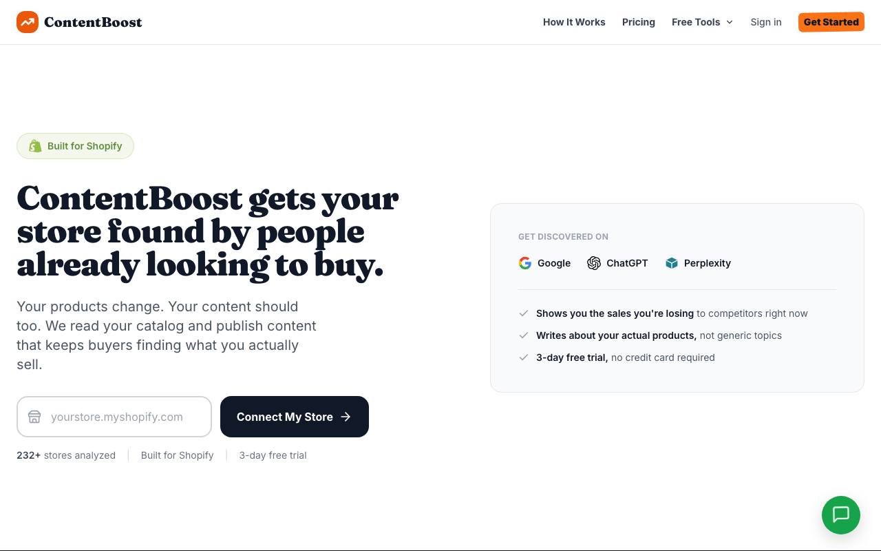 ContentBoost screenshot