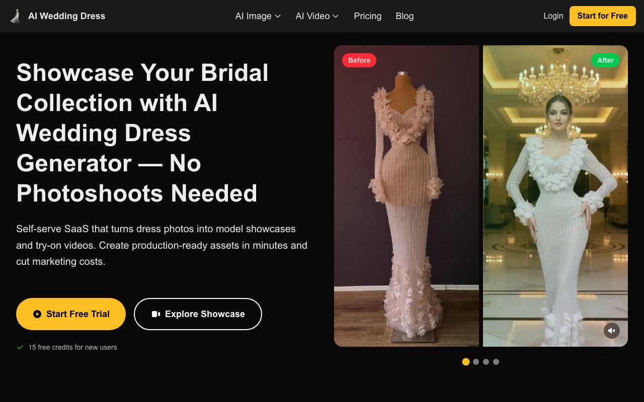 AI Wedding Dress screenshot