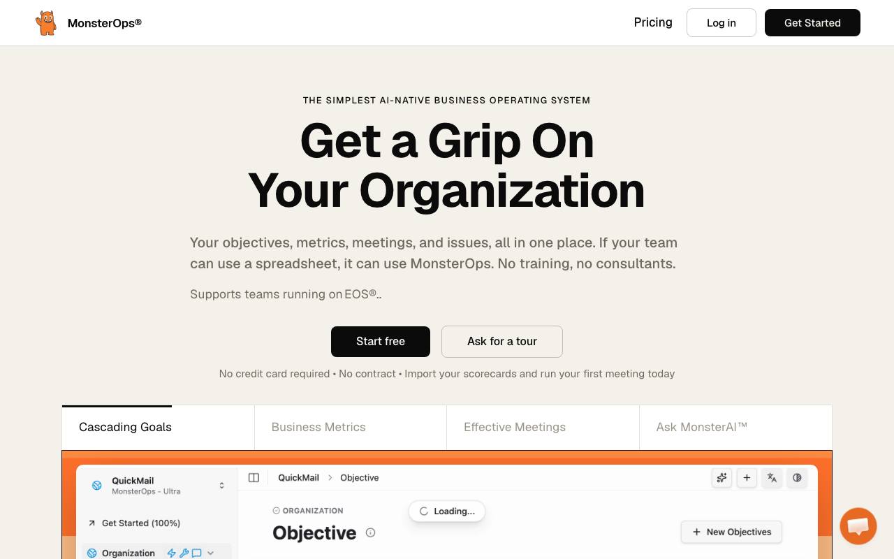 MonsterOps screenshot