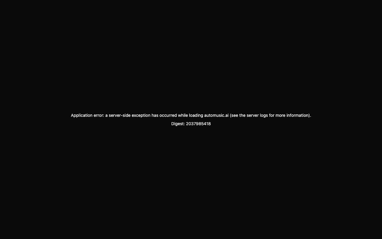 AI Song Maker : Your AI Music Generator | Automusic screenshot
