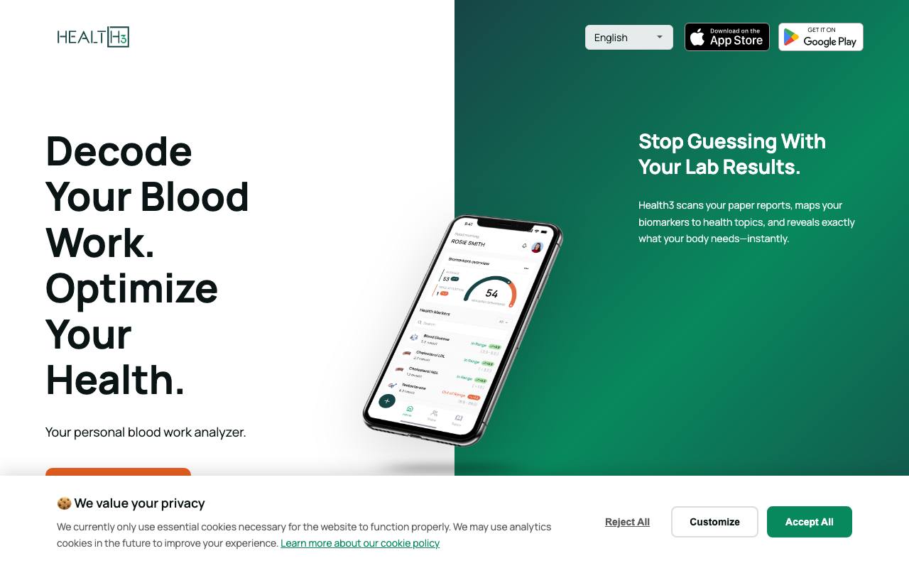 Health3 AG screenshot