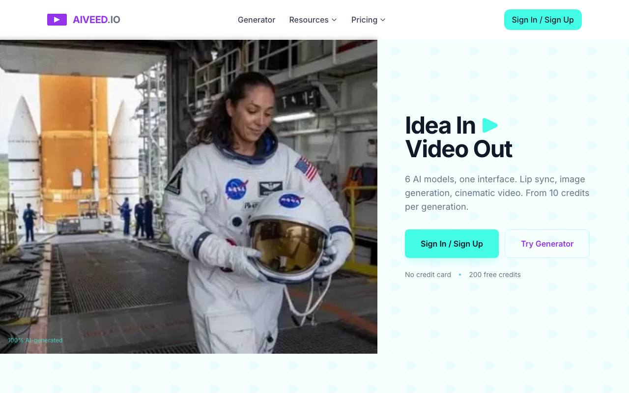 AIVeed.io screenshot