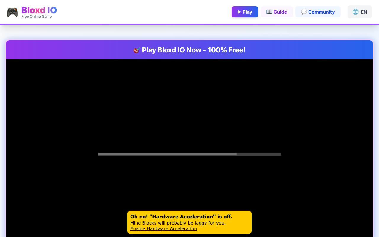 Bloxd IO screenshot