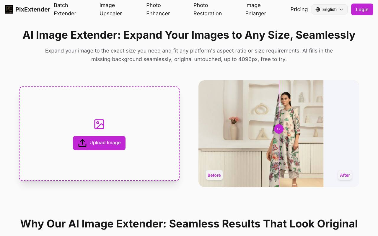 PixExtender screenshot