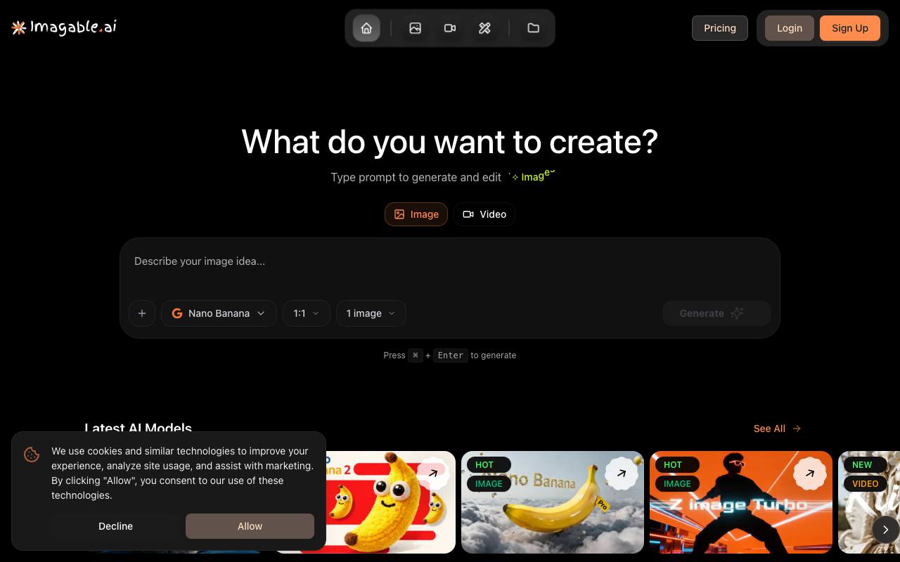 AI Image Editor screenshot