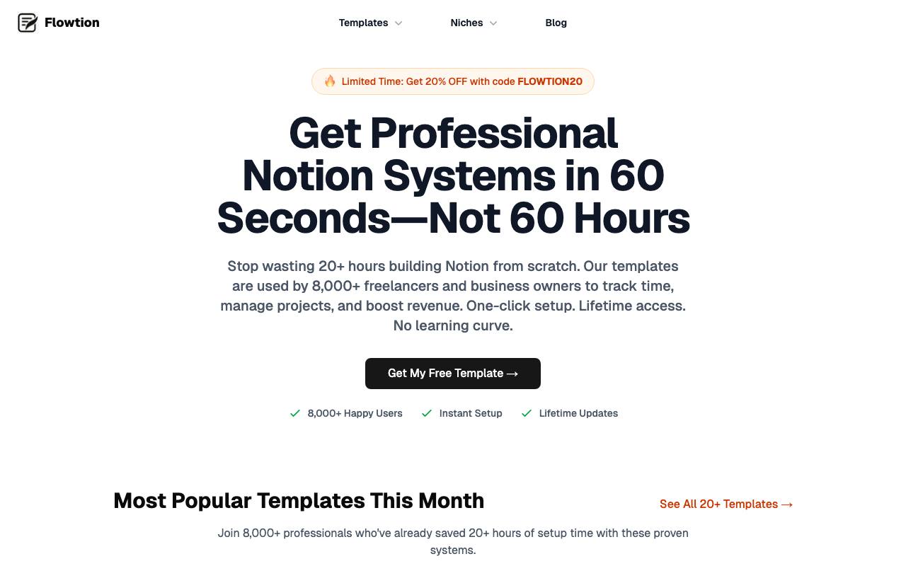 Flowtion screenshot