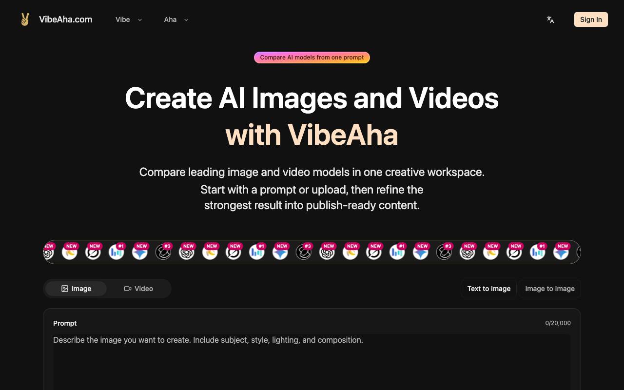 vibeaha screenshot