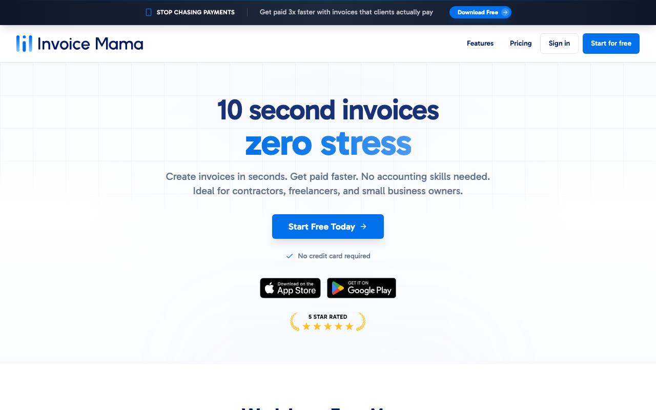 Invoice Mama screenshot