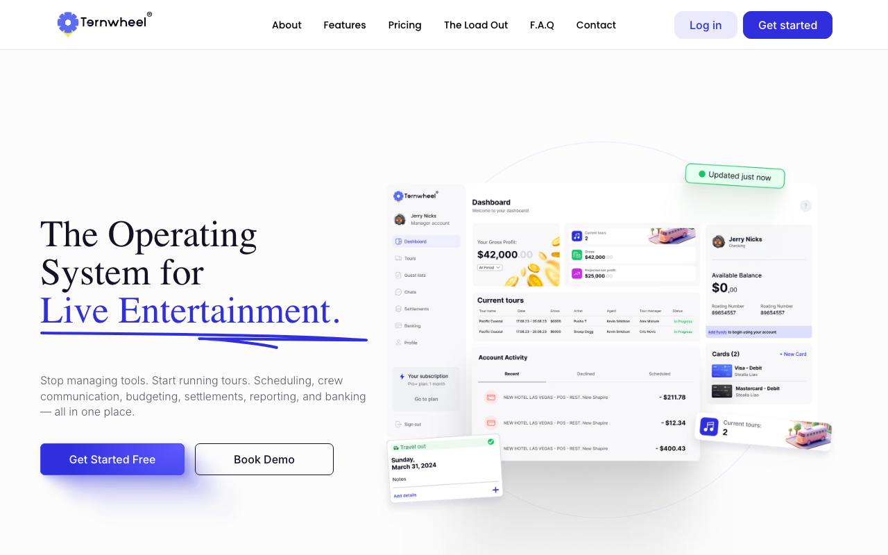 Ternwheel screenshot