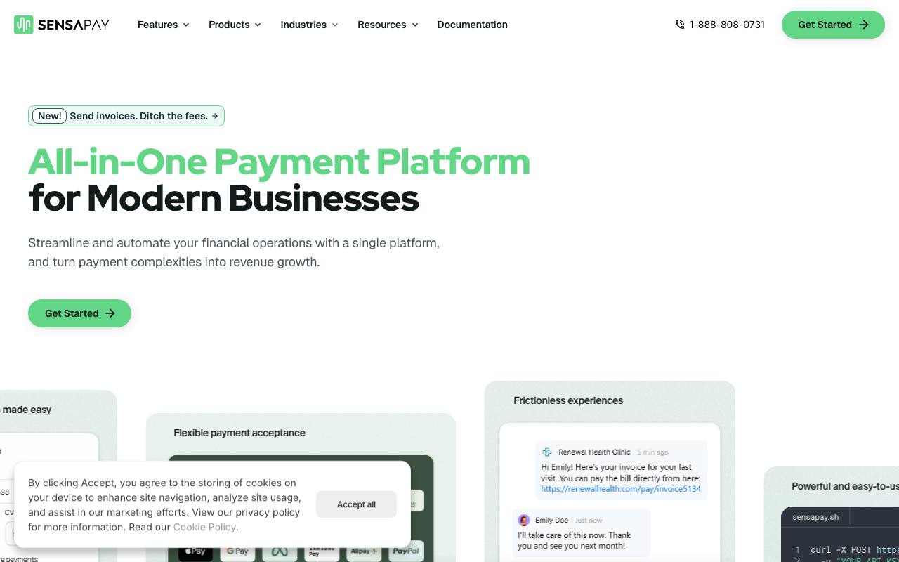 SensaPay screenshot
