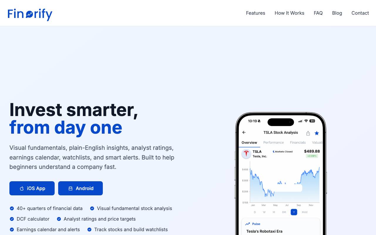 Finorify screenshot