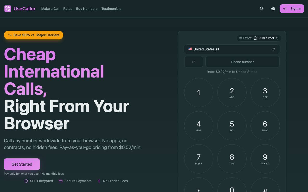 Caller screenshot