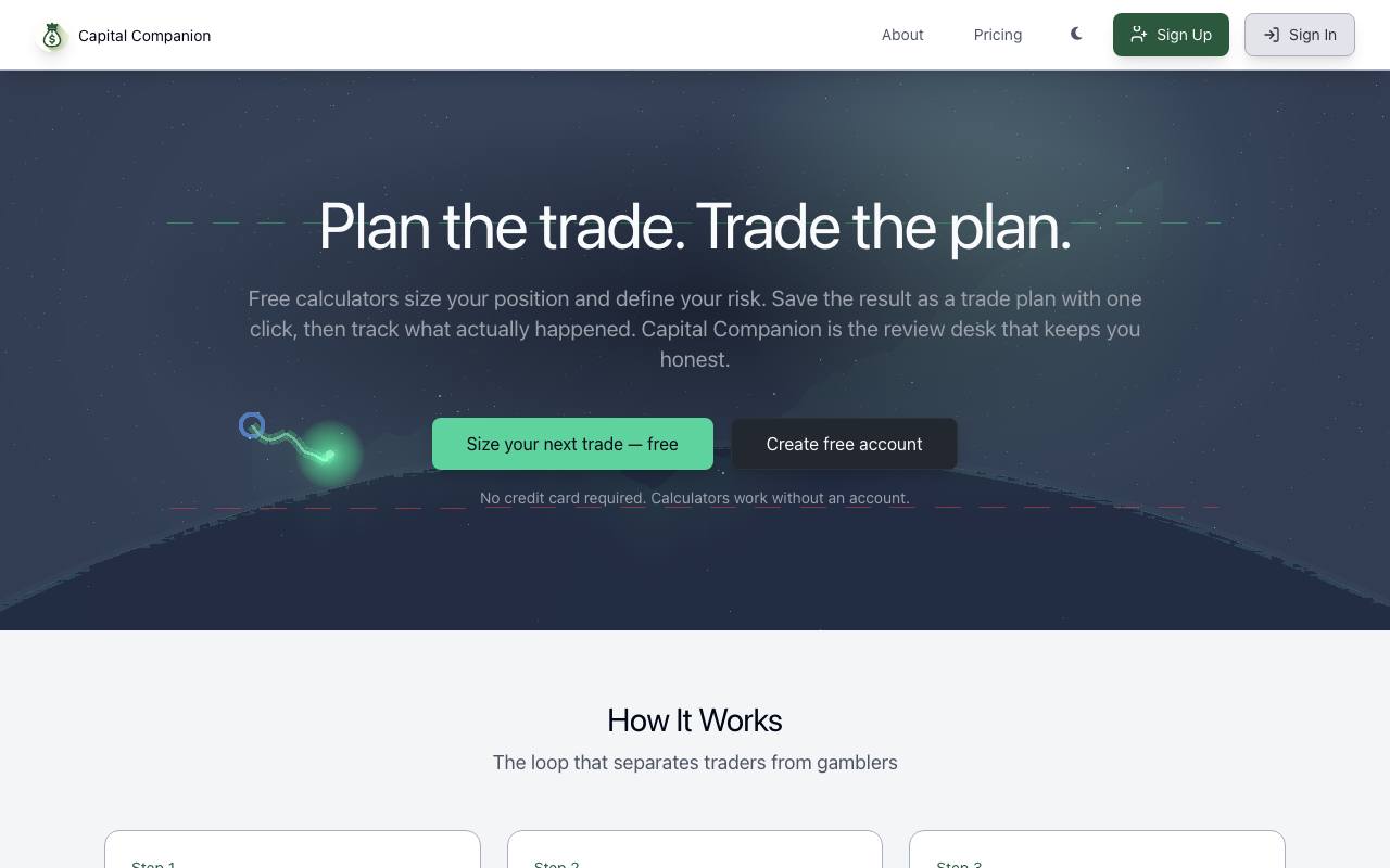 Capital Companion screenshot